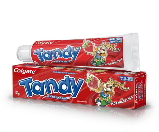 CREME DENTAL INF TANDY GEL 50G MORANGO