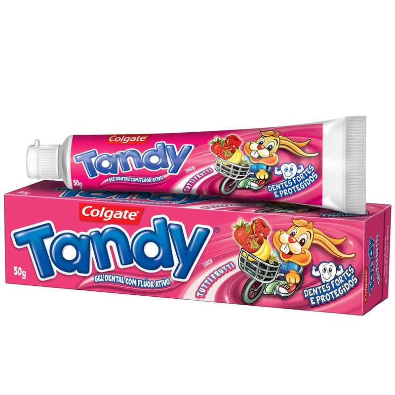 CREME DENTAL INF TANDY GEL 50G TUTTI FRUTTI