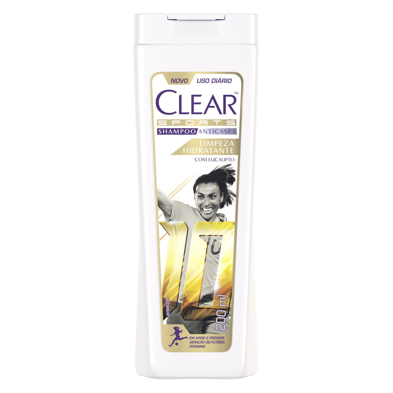SHAMPOO CLEAR ANTICASPA 200ML SPORTS LIMP. HIDRAT.