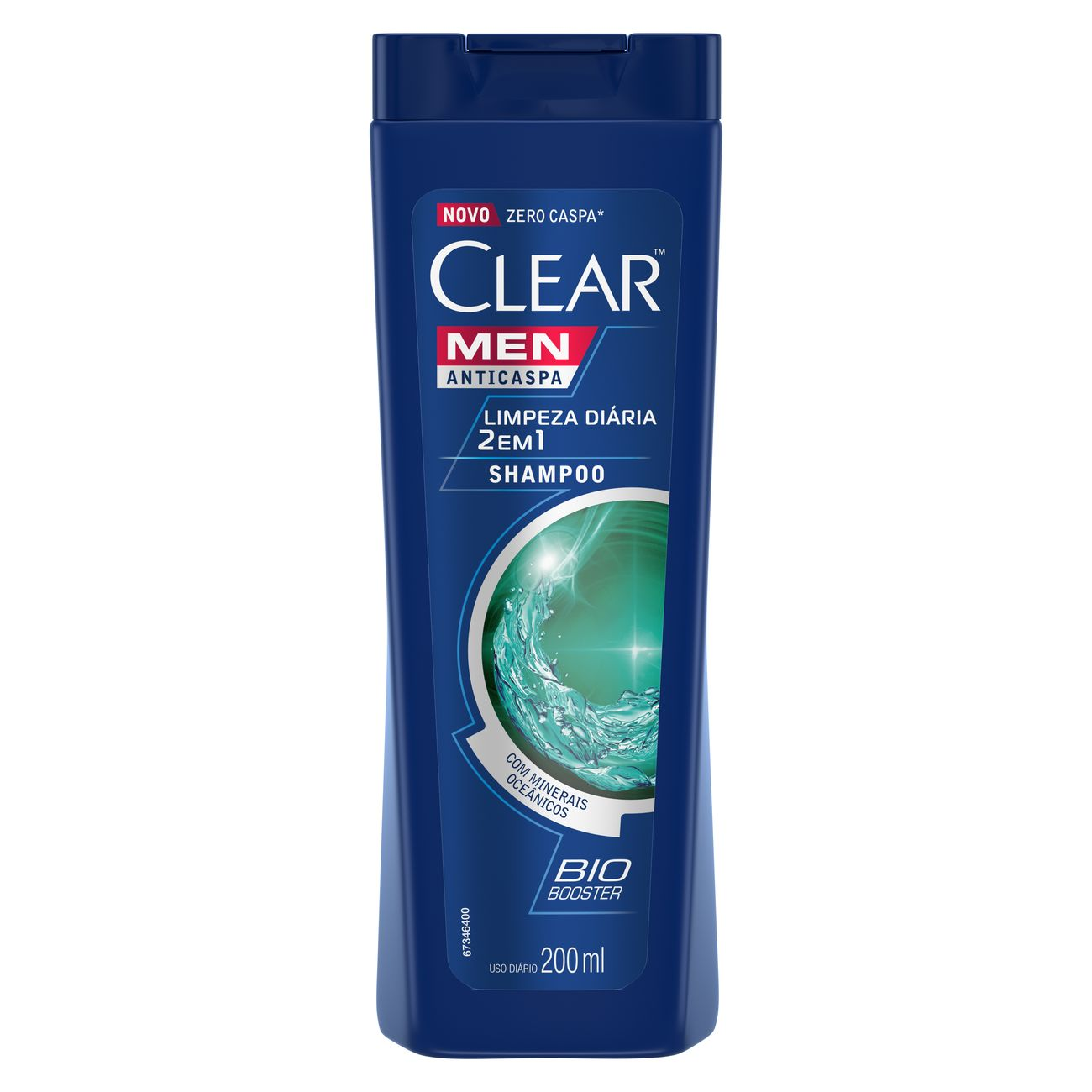SHAMPOO CLEAR ANTICASPA 200ML MEN LIMP. DIARIA