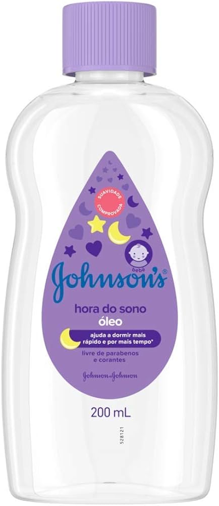 OLEO INFANTIL J&J BABY 200ML HORA DO SONO