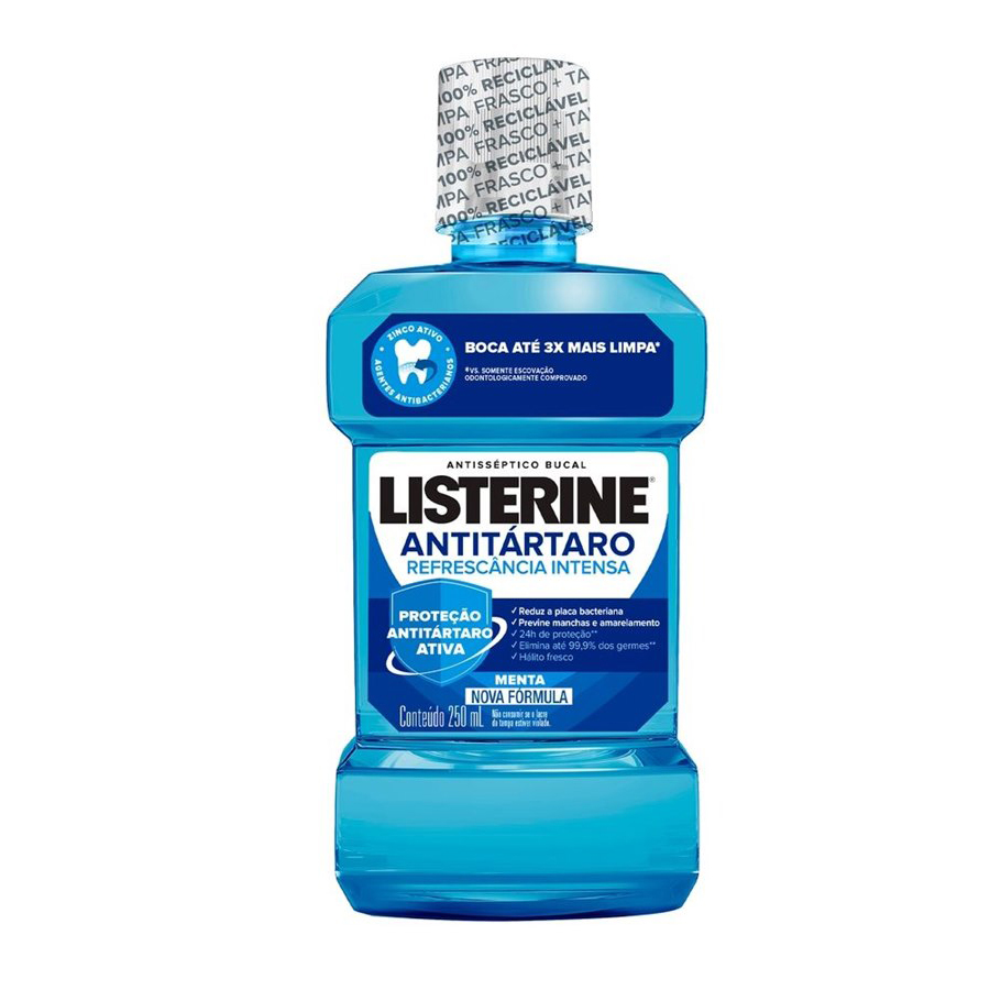 ENXAGUANTE BUCAL LISTERINE 250 ML TART.CONTROL M.SUAVE