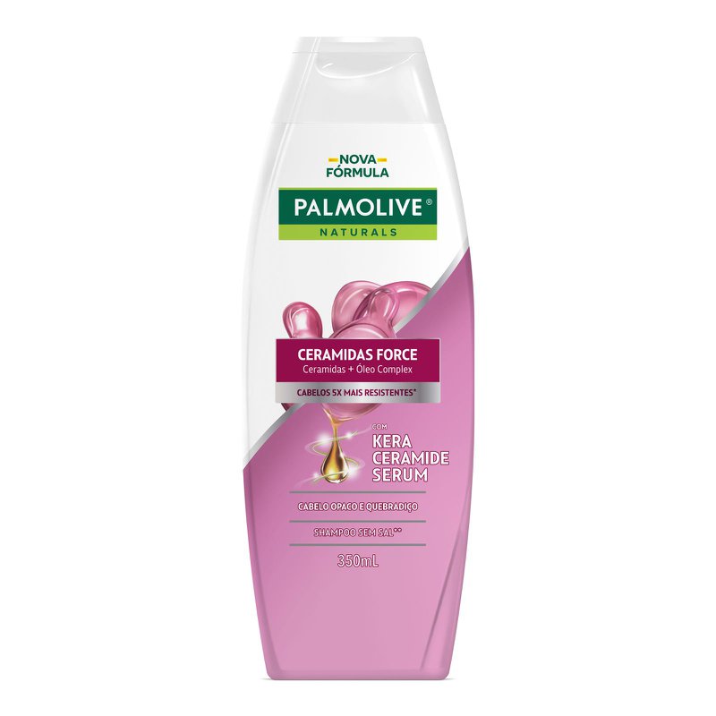 SHAMPOO PALMOLIVE NATS. 350ML CERAMIDAS FORCE