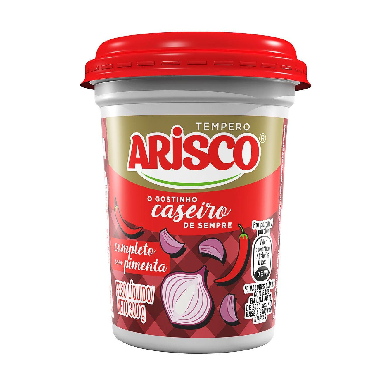 TEMPERO COMPLETO ARISCO 300G C/PIMENTA