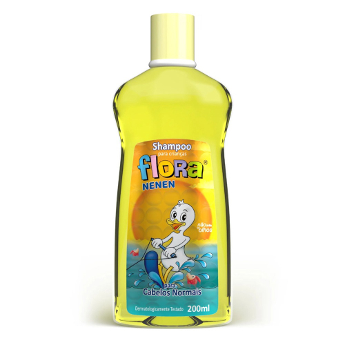 SHAMPOO INF FLORA NENEM 200ML CAB. NORMAIS