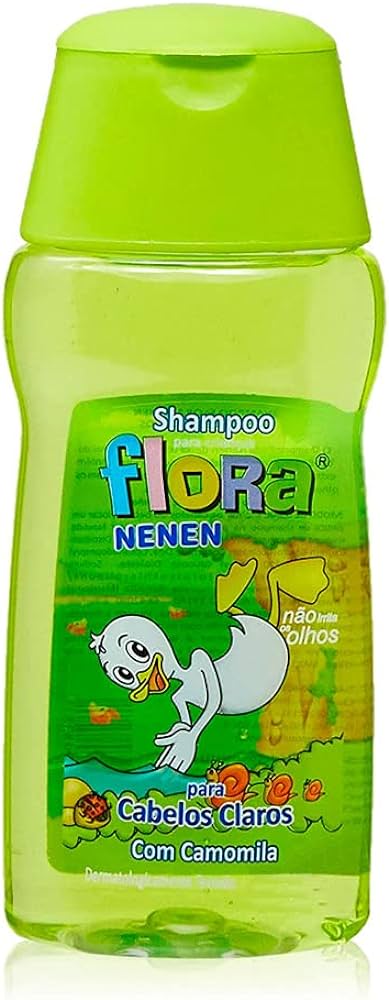 SHAMPOO INF FLORA NENEM 200ML CAB. CLAROS
