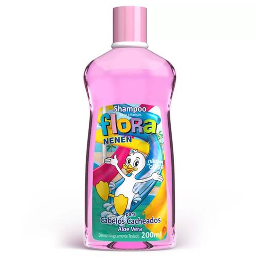 SHAMPOO INF FLORA NENEM 200ML CAB. CACHEADOS