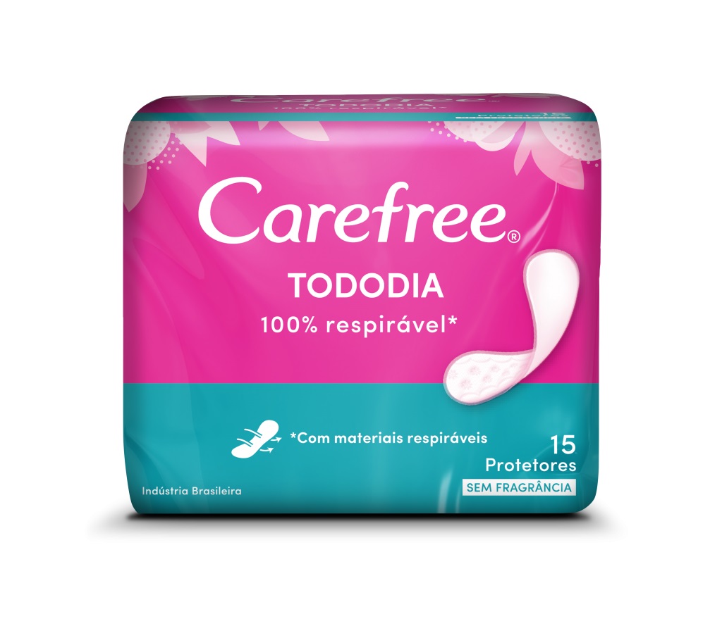 PROTETOR CAREFREE C/15 UN TODO DIA S/ PERFUME