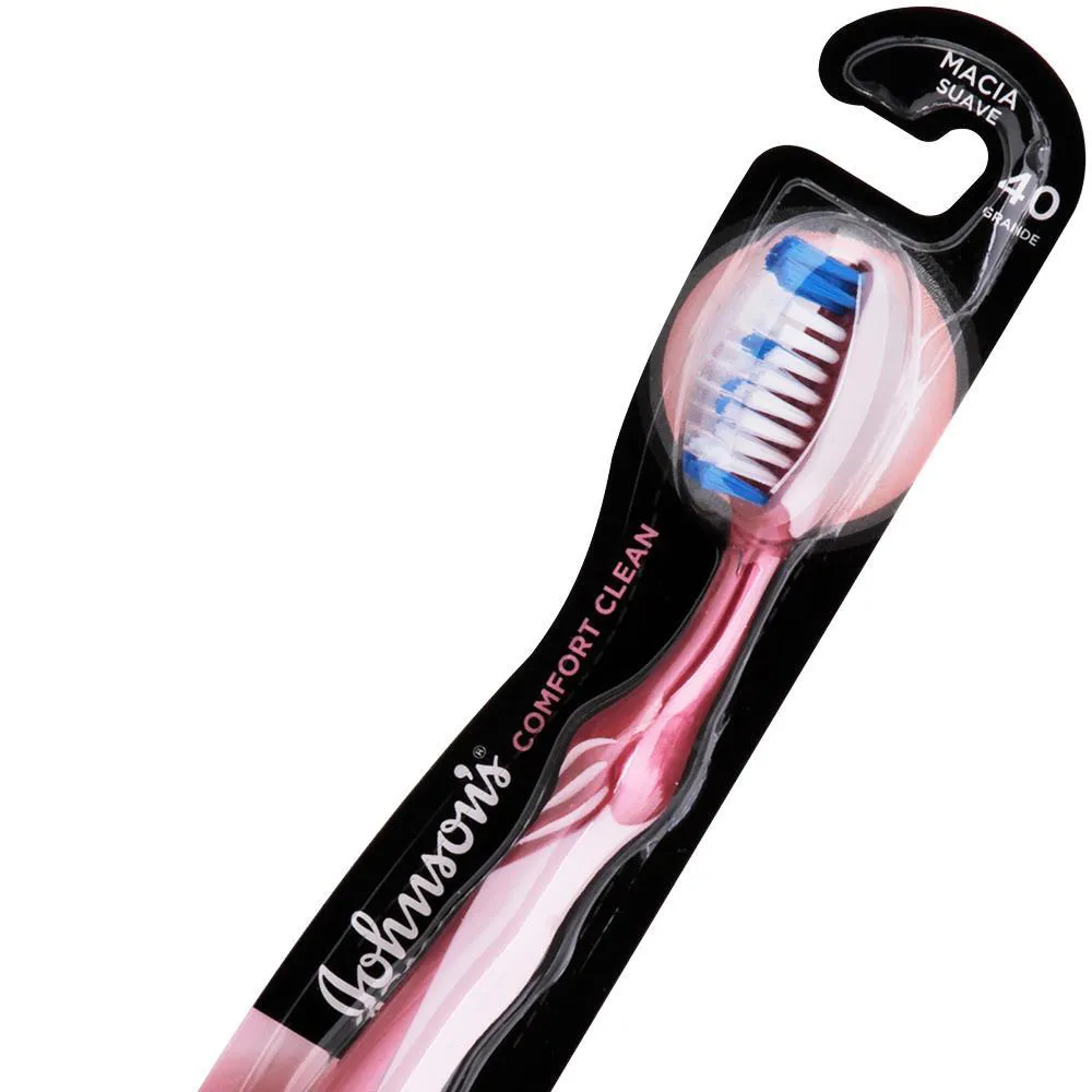 ESCOVA DENTAL J&J REACH CONFORT CLEAN GR 40 MACIA