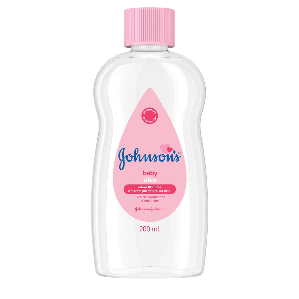 OLEO INFANTIL J&J BABY 200ML PURO HID. E AMACIA
