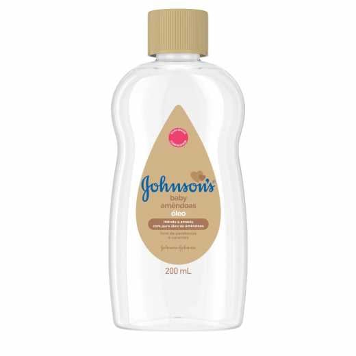 OLEO INFANTIL J&J BABY 200ML AMENDOA