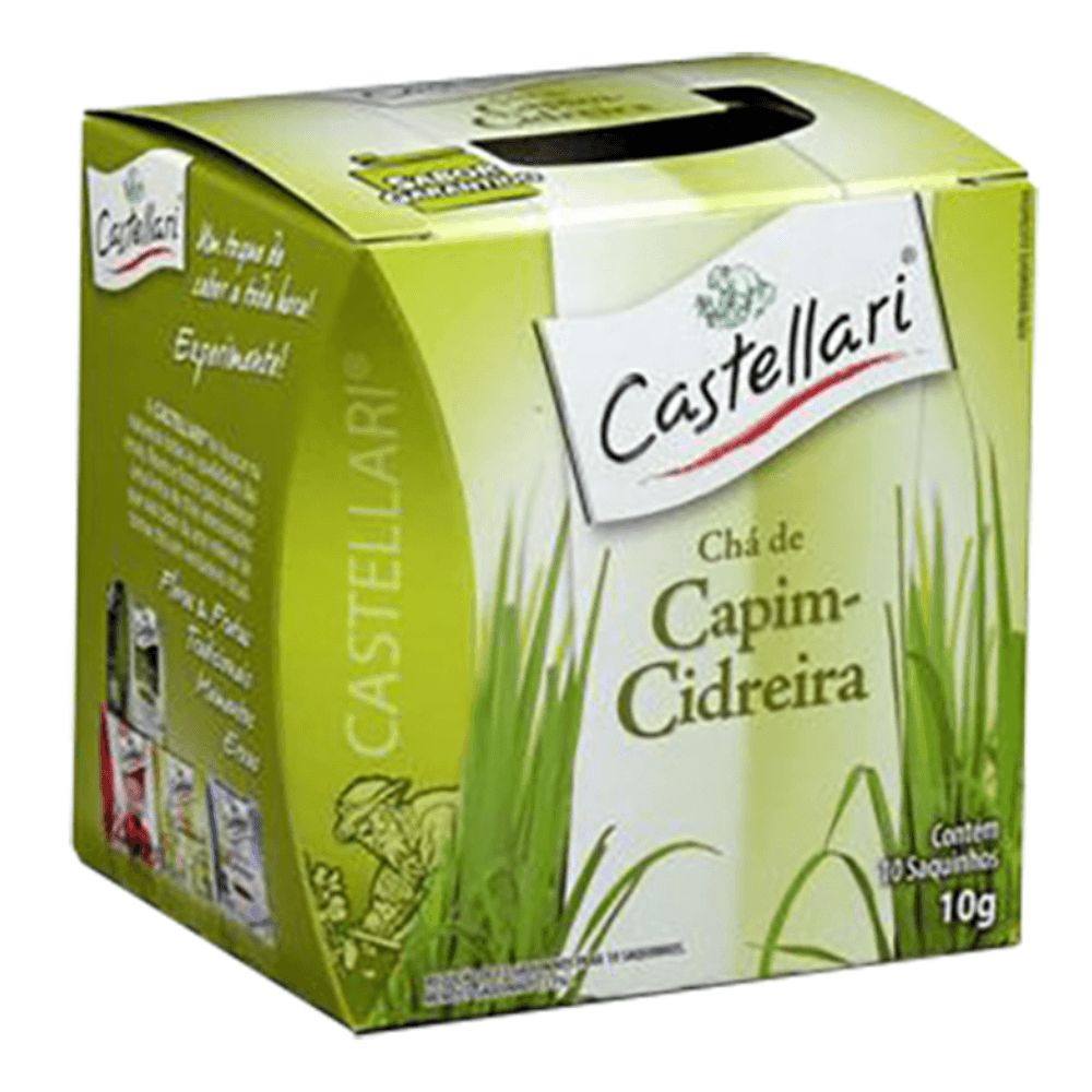 CHA CASTELLARI 10 G CAPIM CIDREIRA