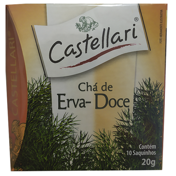 CHA CASTELLARI 20 G ERVA DOCE
