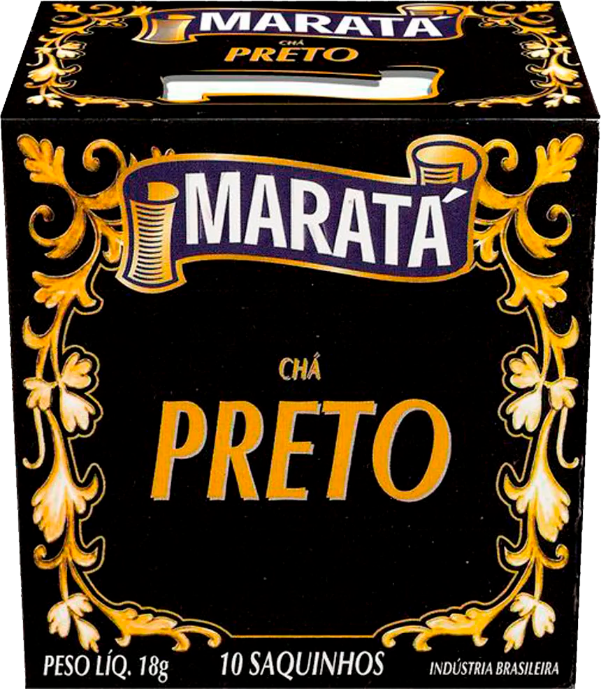 CHA PRETO MARATA C/10