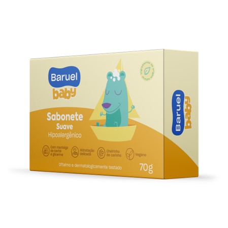 SABONETE BARUEL BABY 70G TRADICIONAL
