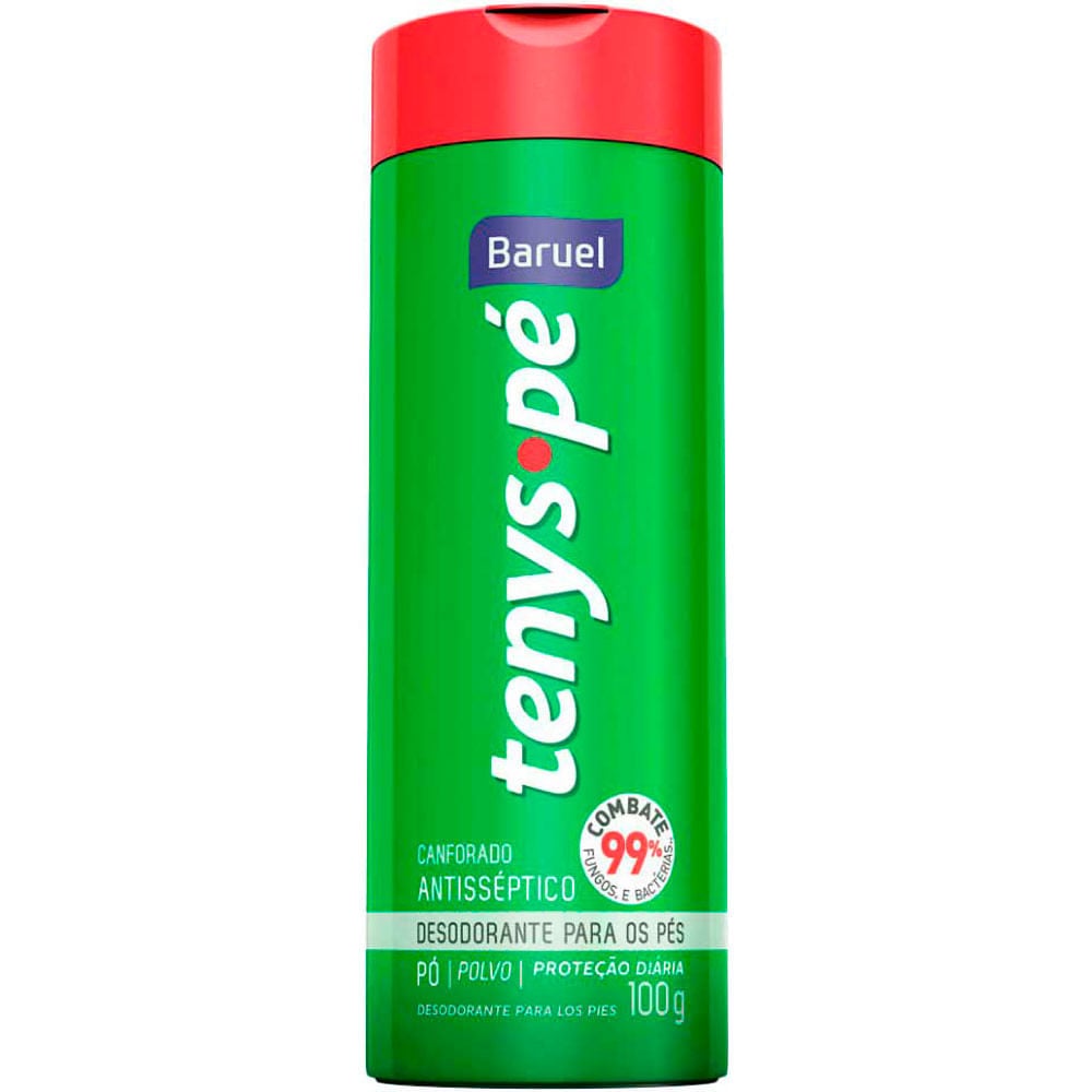 TALCO TENYS PE BARUEL 100G CANFORADO