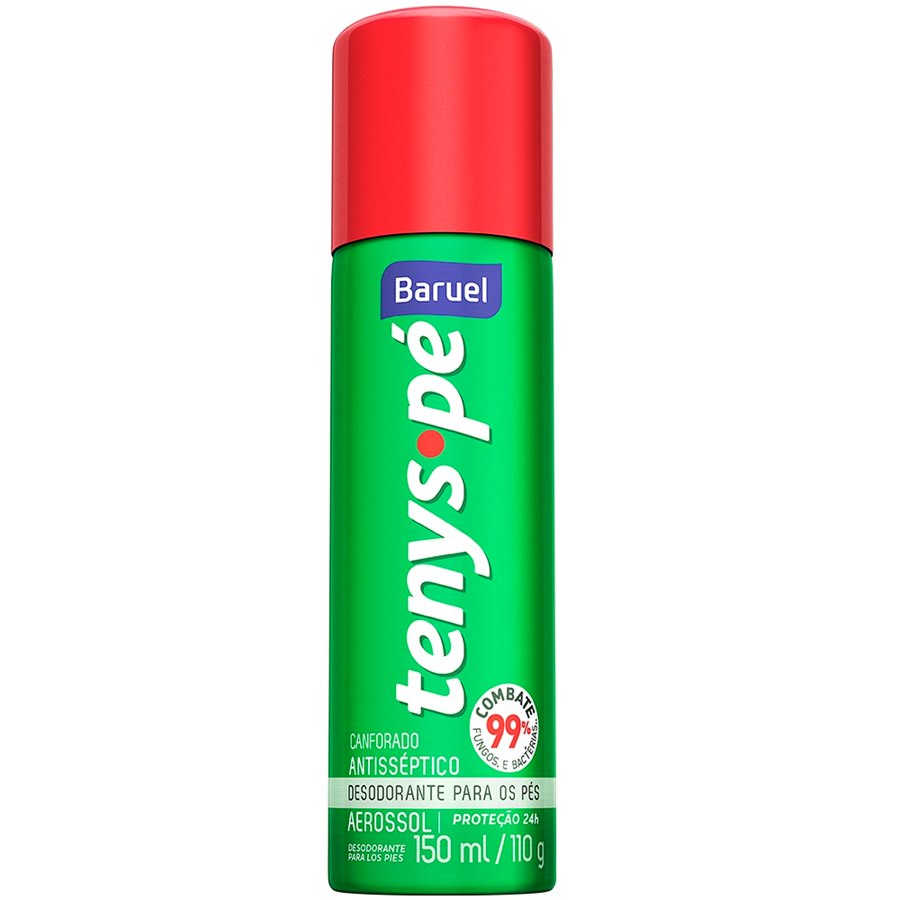TALCO TENYS PE BARUEL AEROSOL 110G CANFORADO