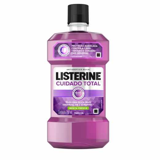 ENXAGUANTE BUCAL LISTERINE 250 ML CUID. TOTAL