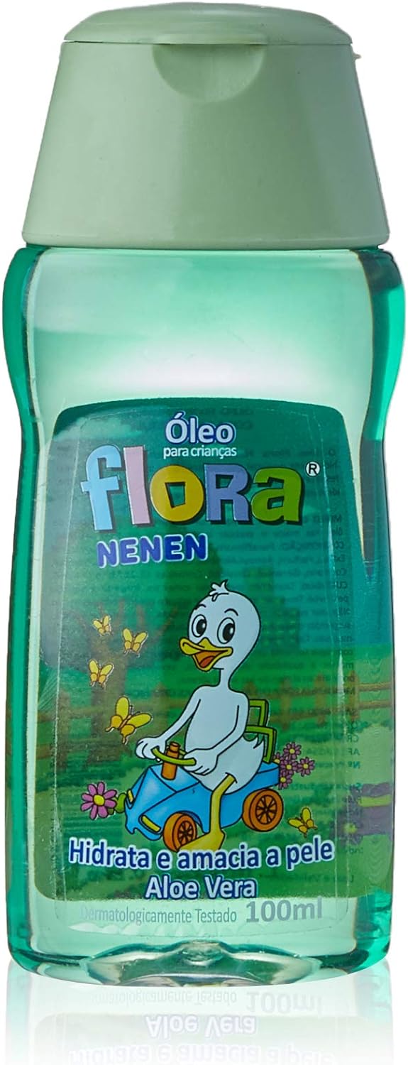 OLEO IN FLORA NENEM 100ML COM ALOE VERA