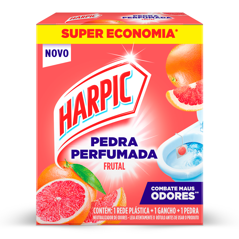DESINFETANTE HARPIC AR PLUS PEDRA 25G CITRUS