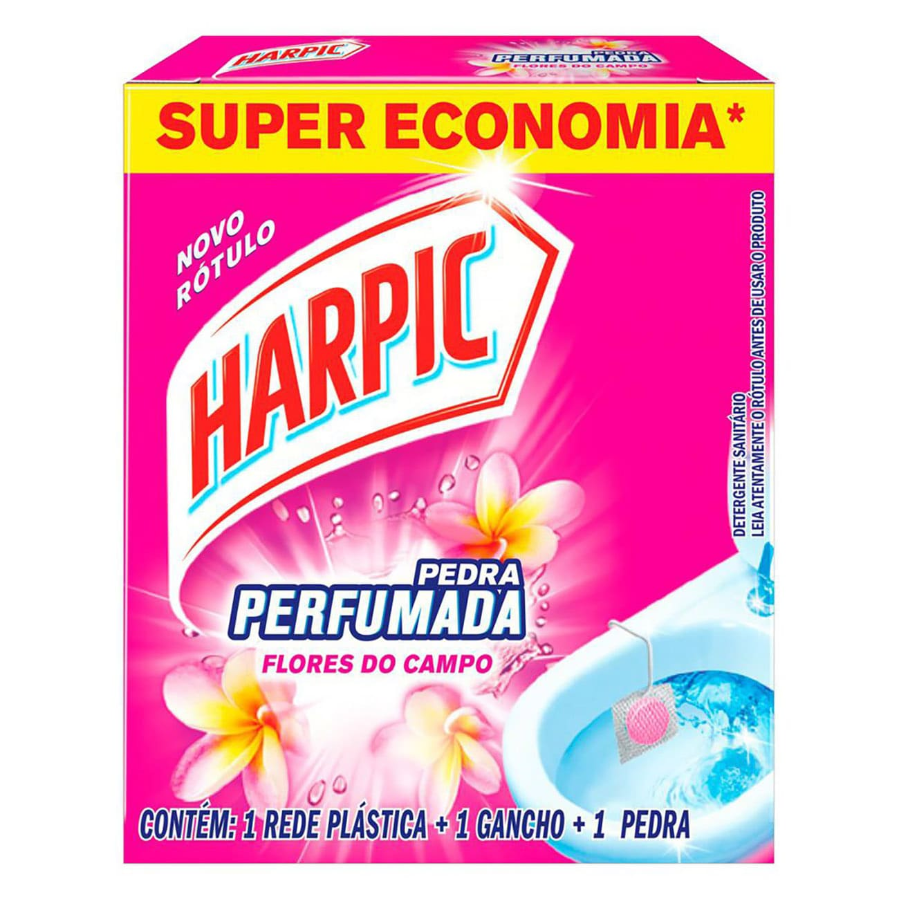 DESINFETANTE HARPIC AR PLUS PEDRA 25G FLORES DA PRIMAVERA