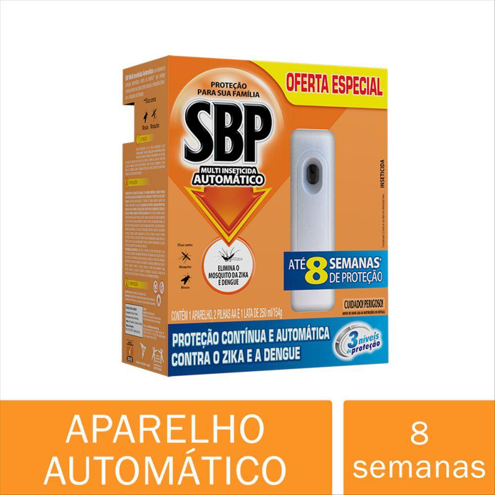 INSETICIDA SBP MULTI INSET.AUT 250ML AP. GTS+REFIL