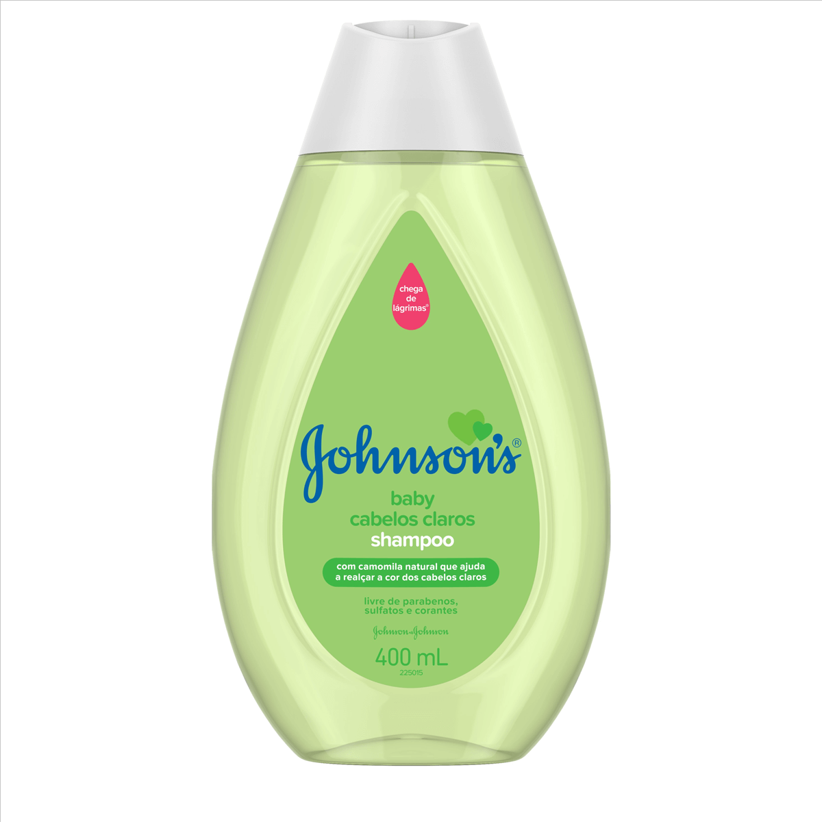 SHAMPOO INF J&J BABY 400ML CABELOS CLAROS