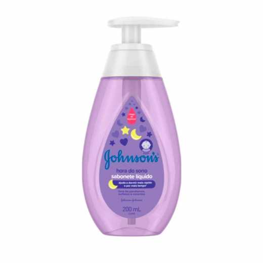 SABONETE INF LQ J&J BABY 200ML HORA DO SONO