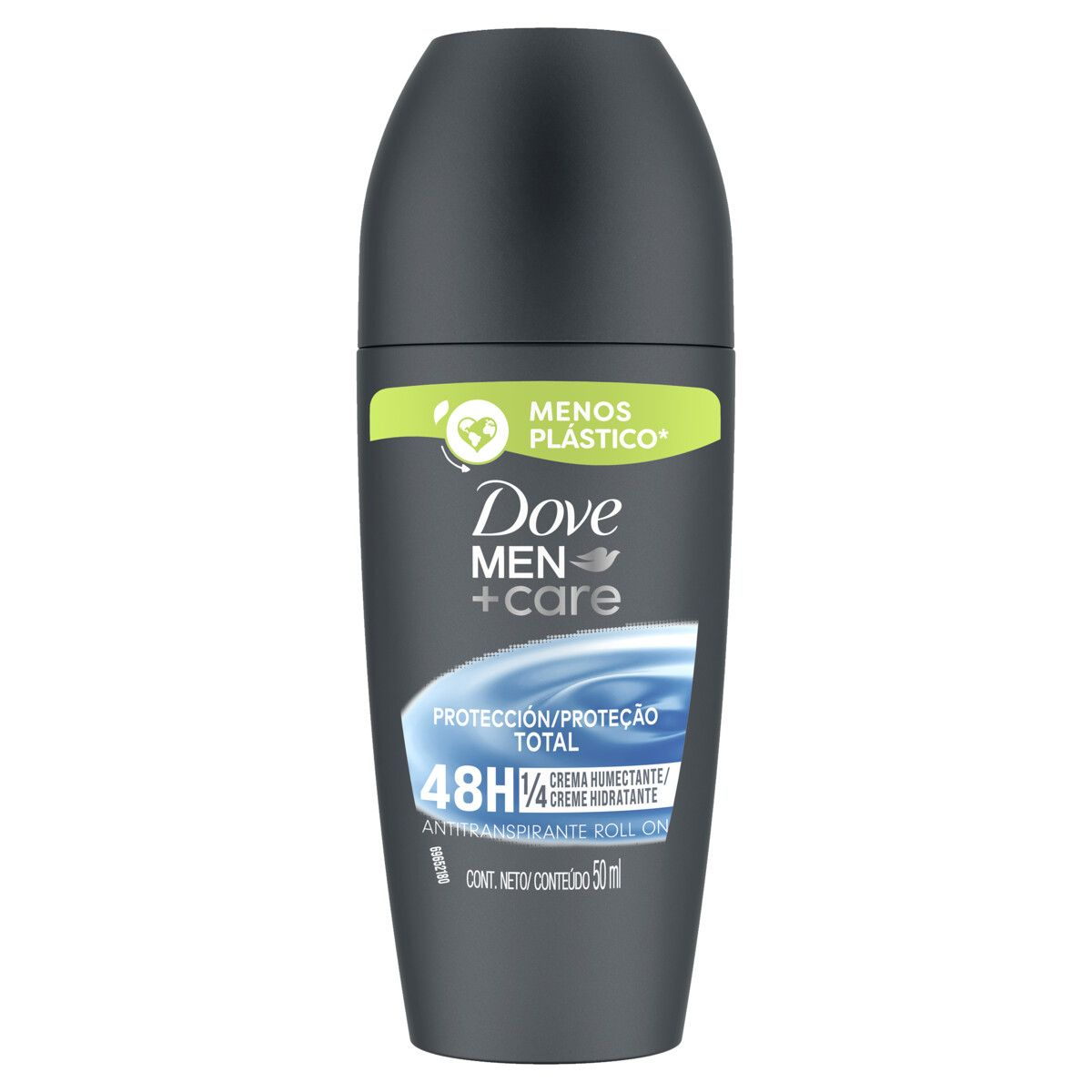 DESODORANTE ROLLON DOVE 50ML MEN PROTECAO TOTAL