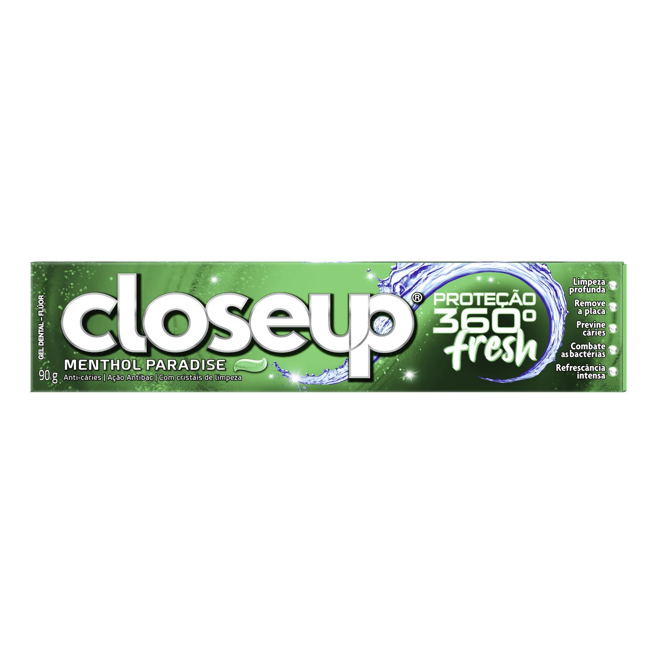 CREME DENTAL CLOSE-UP GEL 90G ACAO PROF. MENTHOL PARADISE