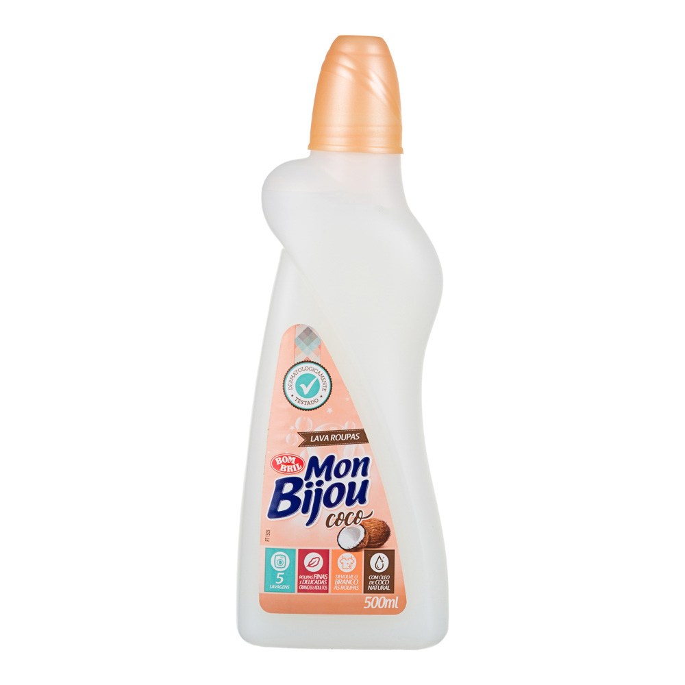 LAVA ROUPAS BOMBRIL M BIJOU 500ML COCO