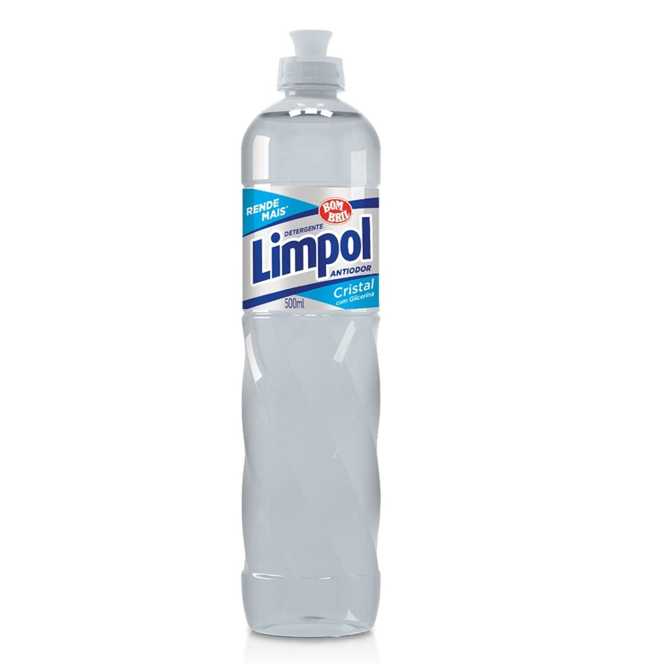 DETERGENTE LIQUIDO BOMBRIL LIMPOL 500ML CRISTAL