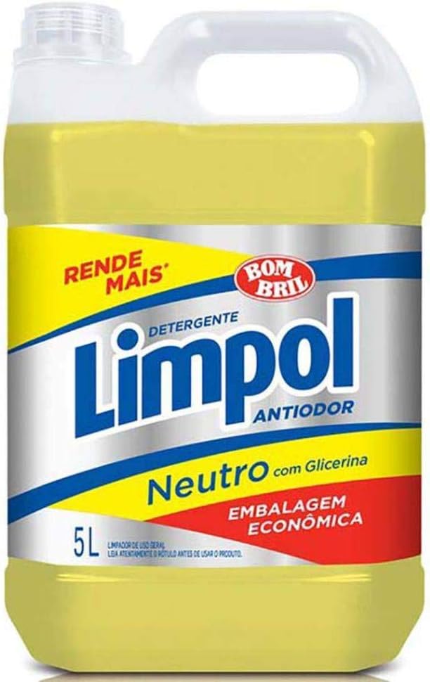DETERGENTE LIQUIDO BOMBRIL LIMPOL 5L NEUTRO