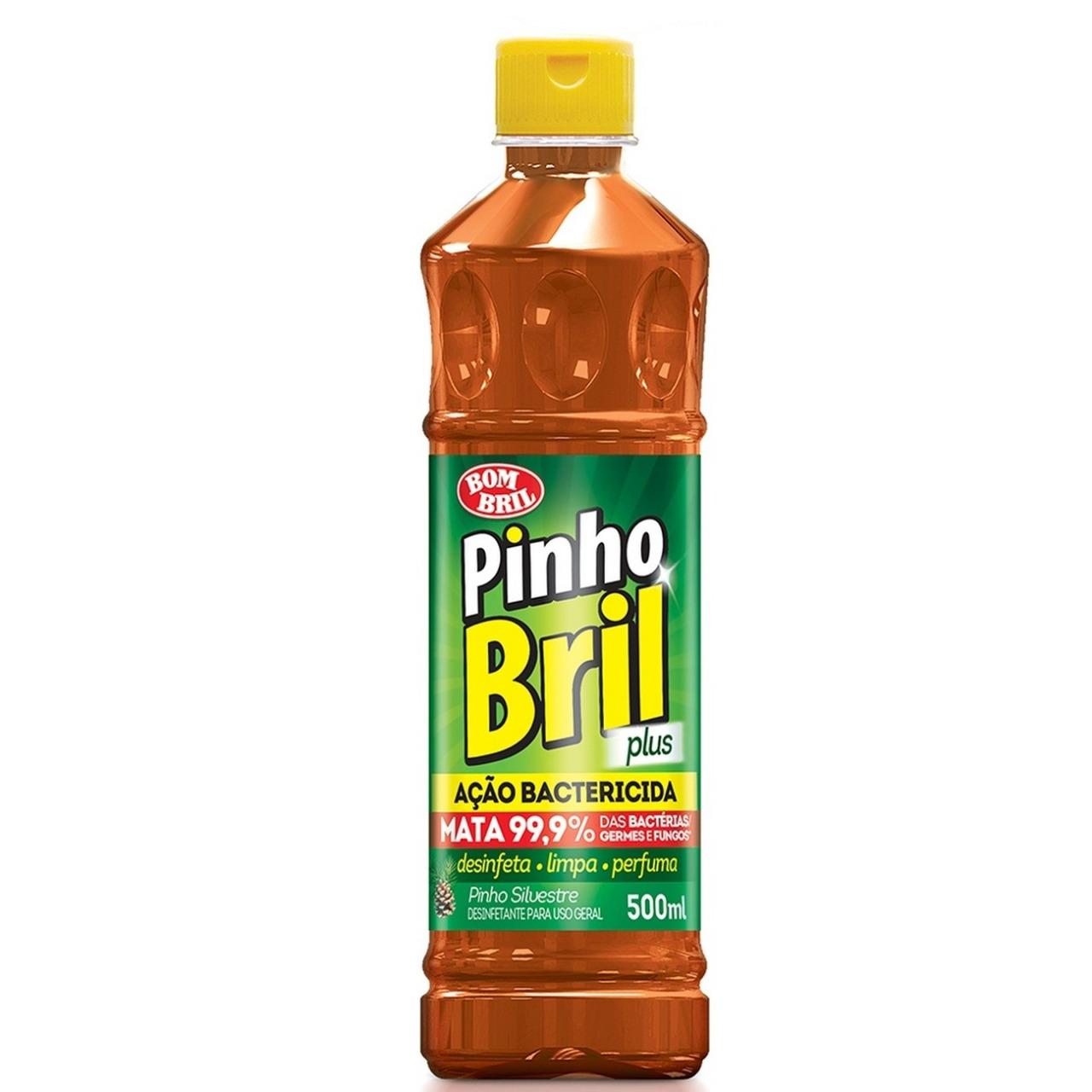 DESINFETANTE BOMBRIL PINHO BRIL 500ML PLUS PINHO SILVEST