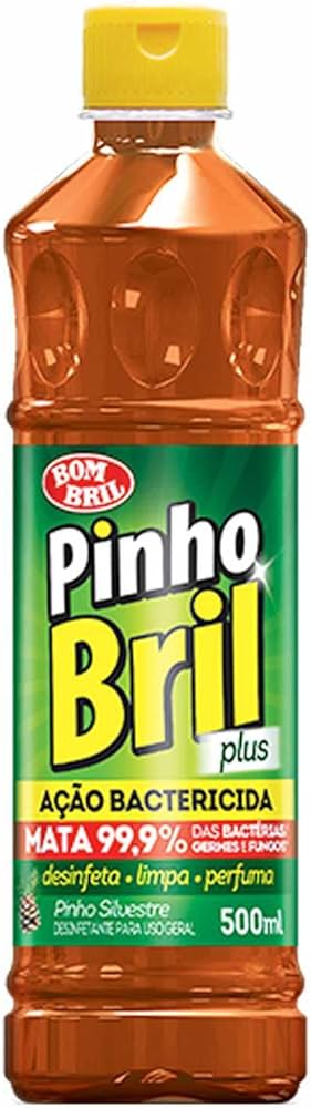 DESINFETANTE BOMBRIL PINHO BRIL L500P450 SILV PLUS