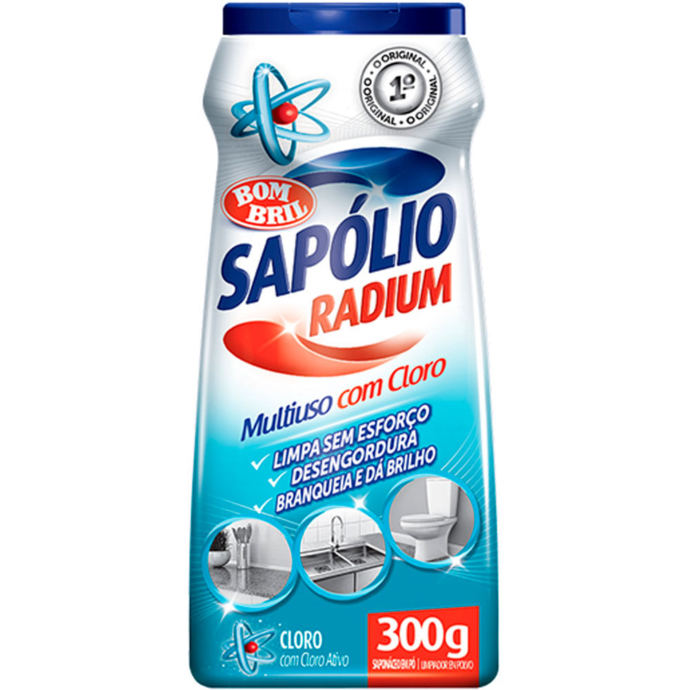 SAPOLIO RADIUM PO BOMBRIL 300 G CLORO