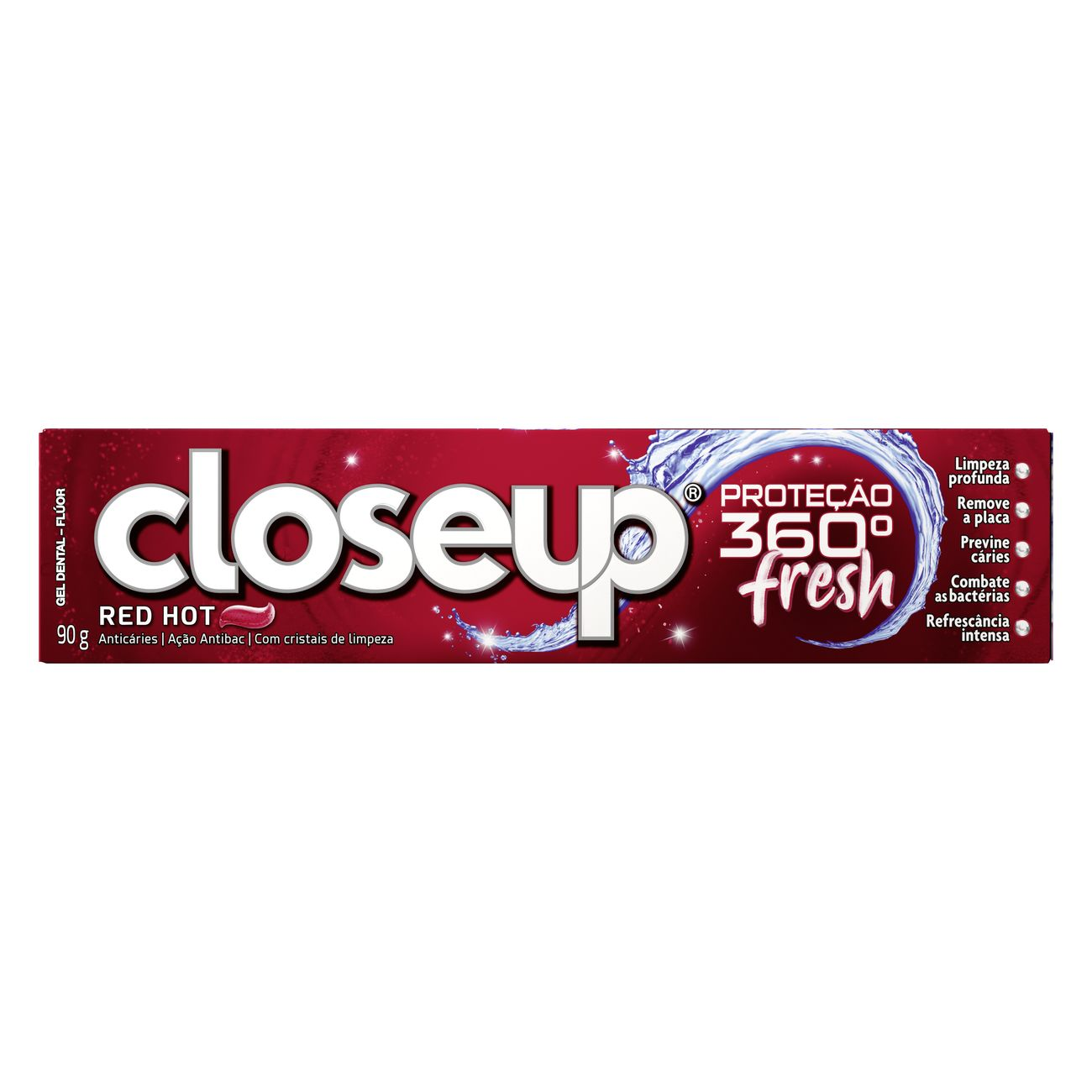 CREME DENTAL CLOSE-UP GEL 90G ACAO PROF. RED HOT