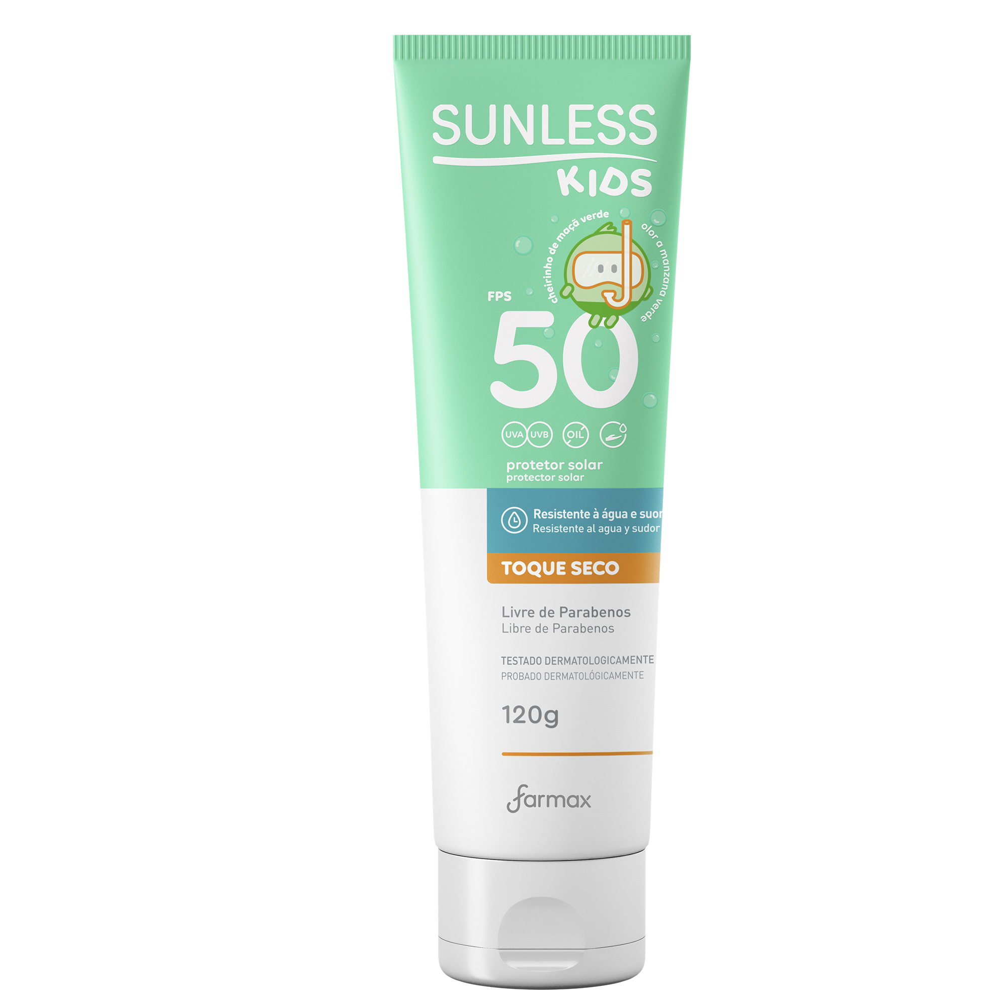 PROTETOR SOLAR SUNLESS KIDS FPS50 120G