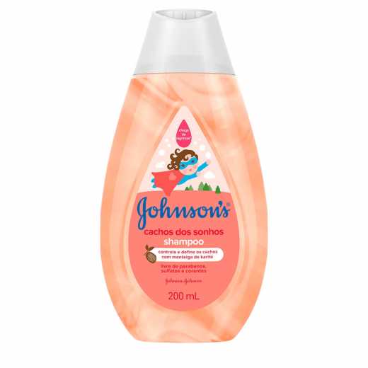 SHAMPOO INF J&J BABY 200 ML CACHOS DOS SONHOS