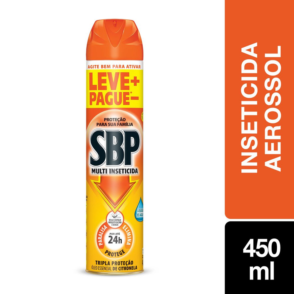INSETICIDA SBP AER.300ML MULTI INS.+GT 150 ML CITRONELA