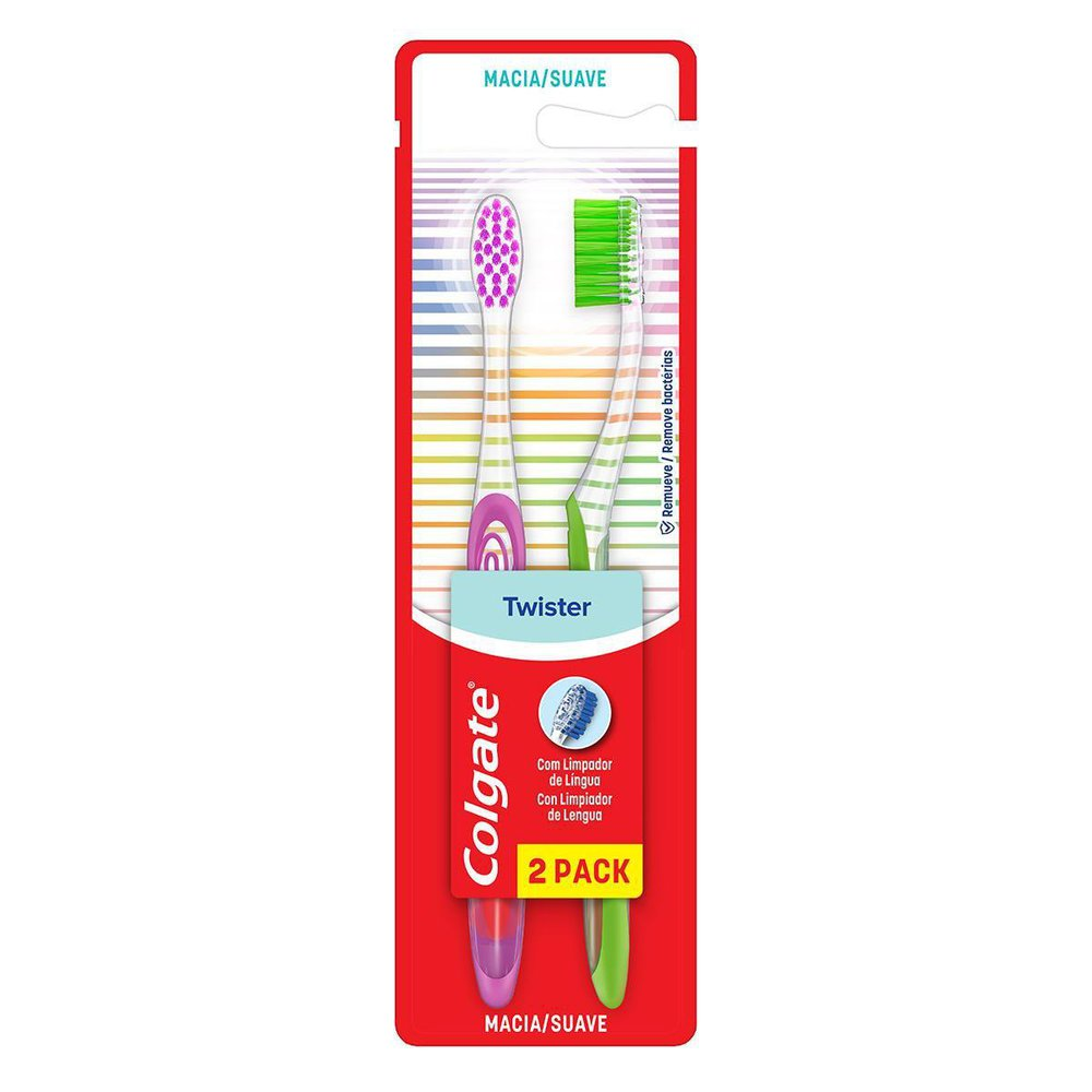 ESCOVA DENTAL COLGATE TWISTER FR CAB REG MACIA L2 P1