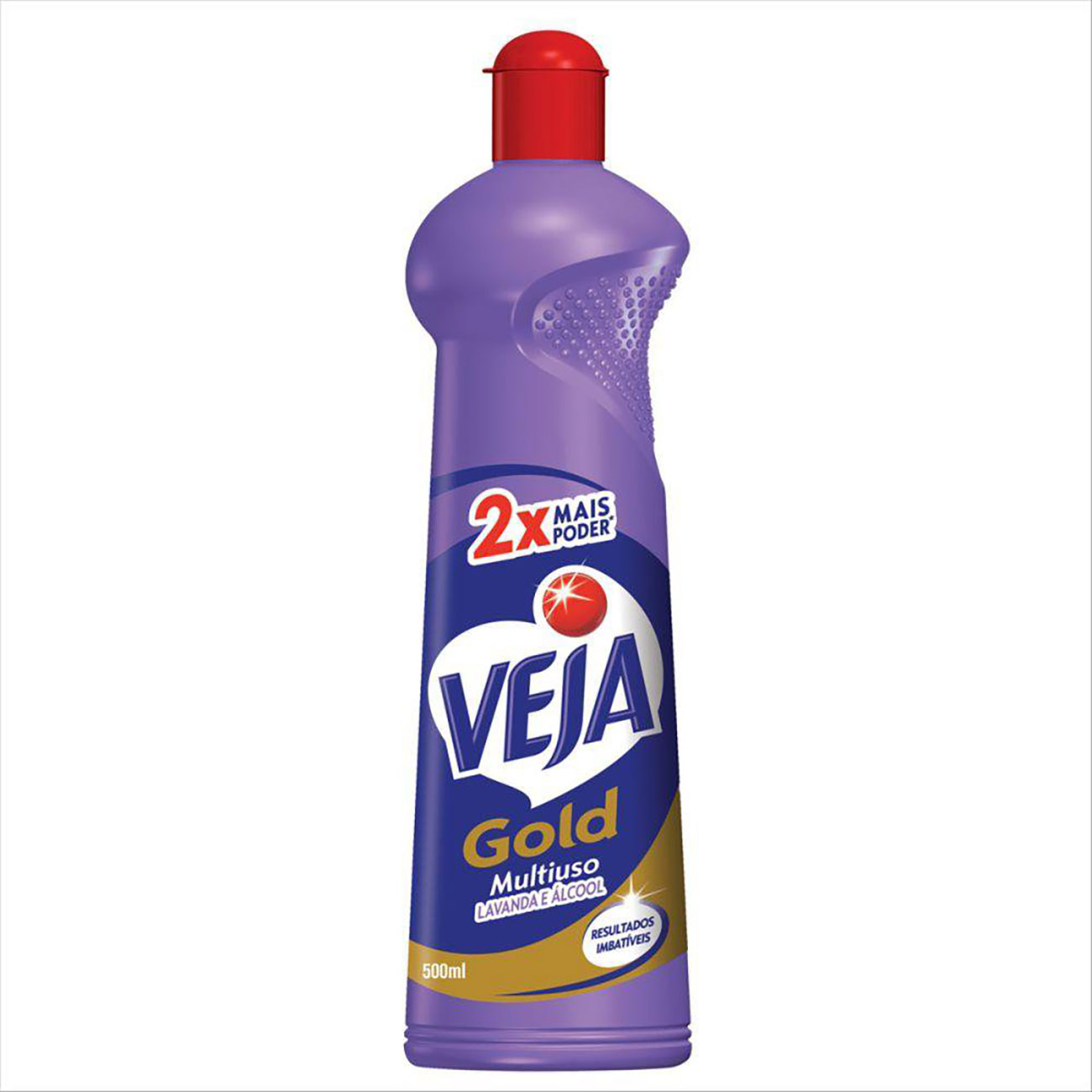 LIMPADOR VEJA M.USO 500 ML LAVANDA E ALCOOL