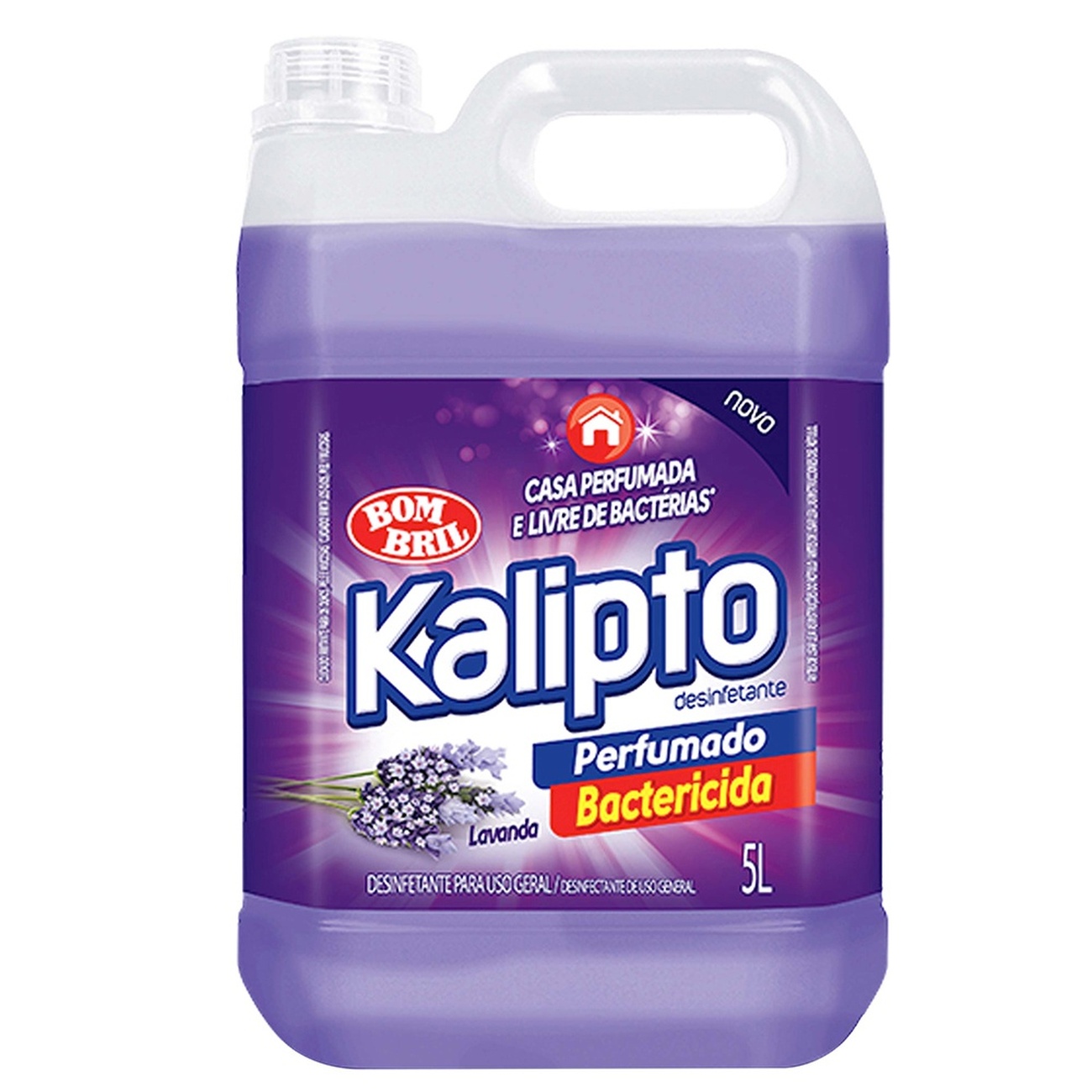 DESINFETANTE BOMBRIL KALIPTO 5L LAVANDA