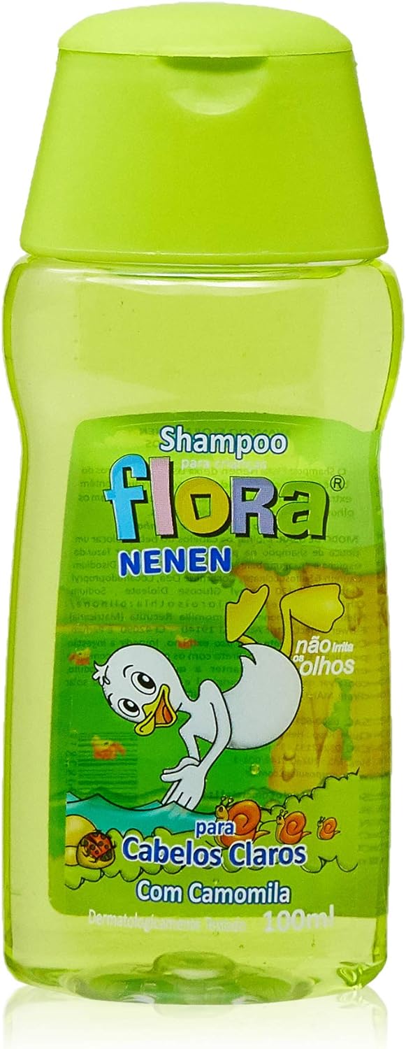 SHAMPOO INF FLORA NENEM 100ML CAB.CLAROS