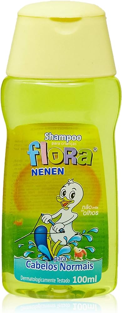 SHAMPOO INF FLORA NENEM 100ML CAB.NORMAIS