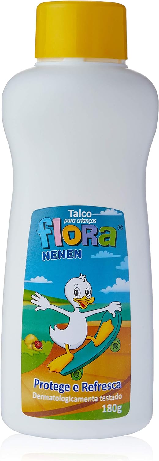 TALCO INF FLORA NENEM 180G