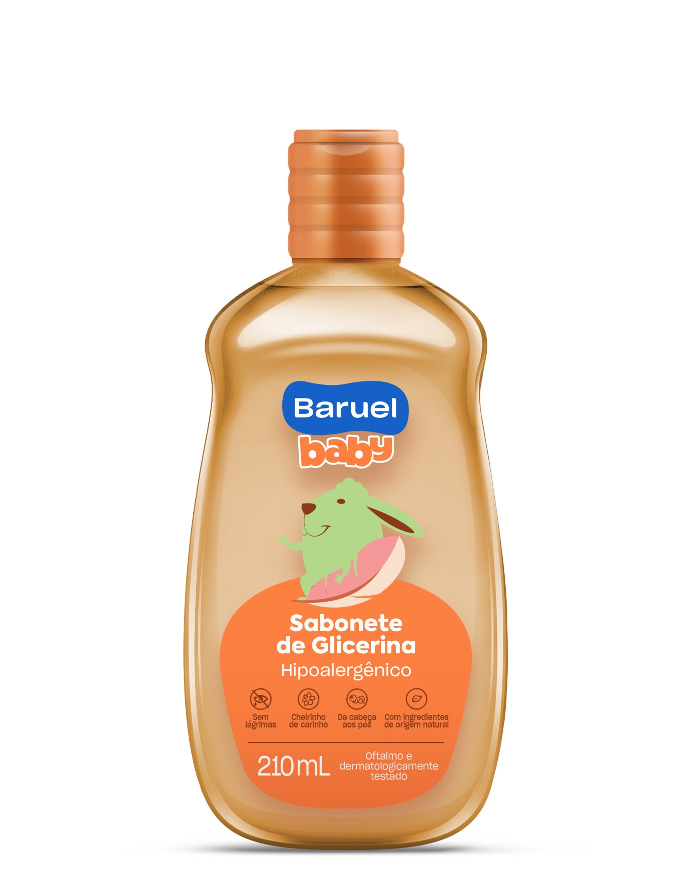 SABONETE LIQUIDO BARUEL BABY 210ML GLICERINA