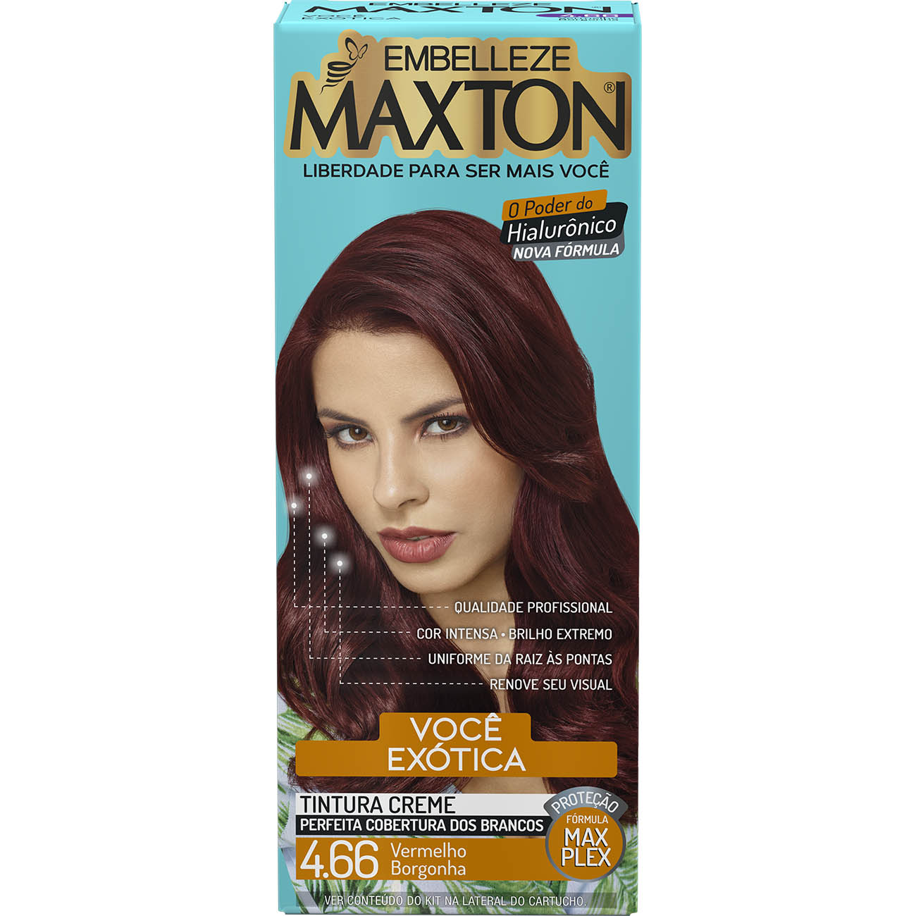 COLORACAO MAXTON KIT PRAT. ESP 4.66 VERMELHO ALEGRIA