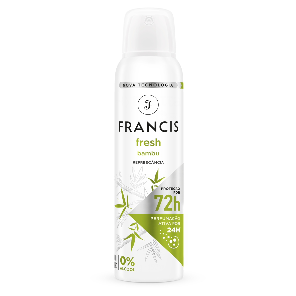 DESODORANTE AEROSOL FRANCIS 150ML BAMBU - VERDE