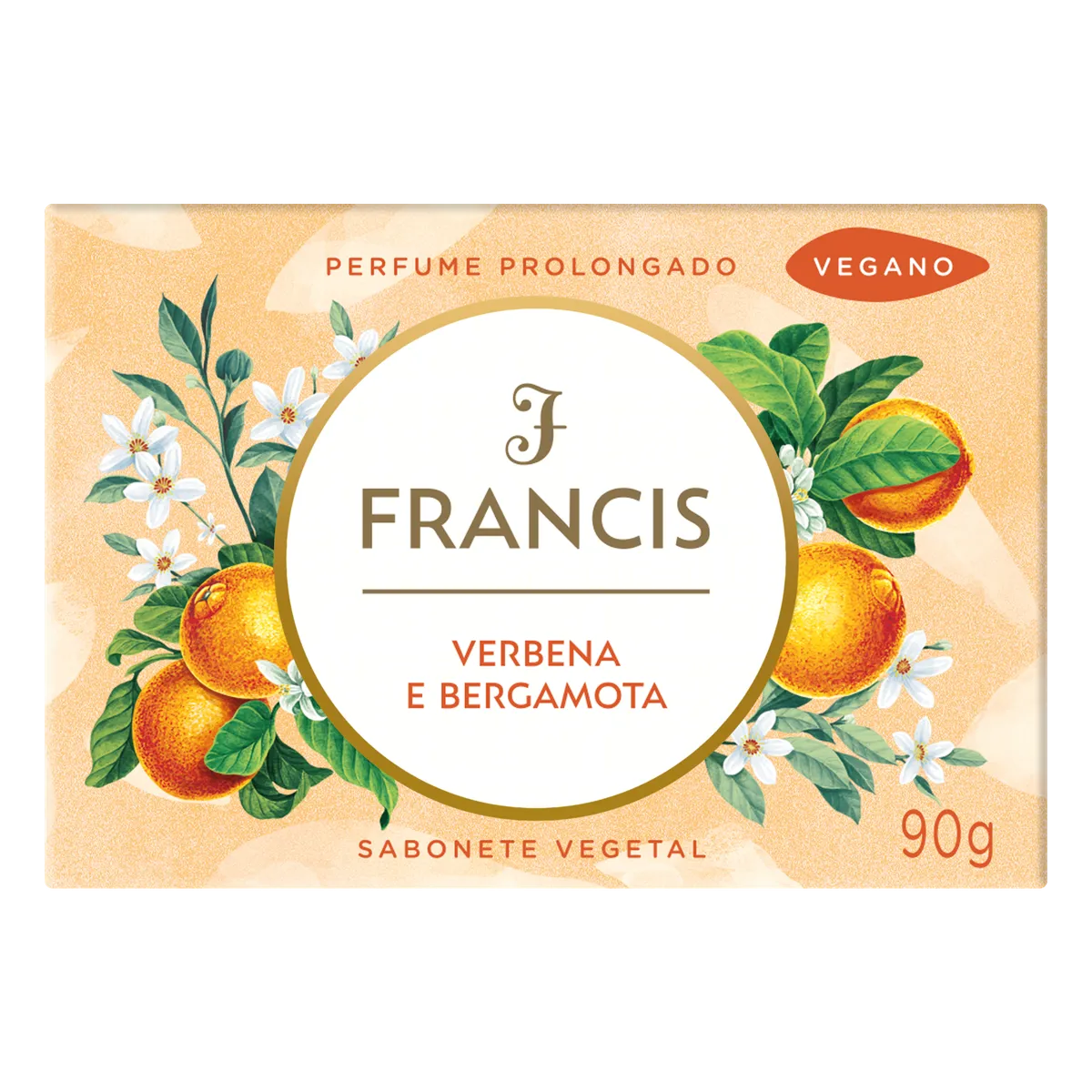 SABONETE FRANCIS CLASSICO 90G LARANJA